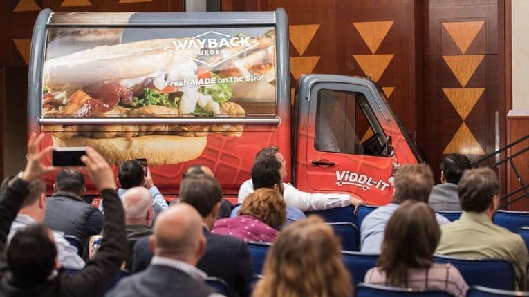 Wayback Burgers Turns to Electric Mini Food Trucks As Delivery Solution Wayback Burgers Turns to Electric Mini Food Trucks As Delivery Solution