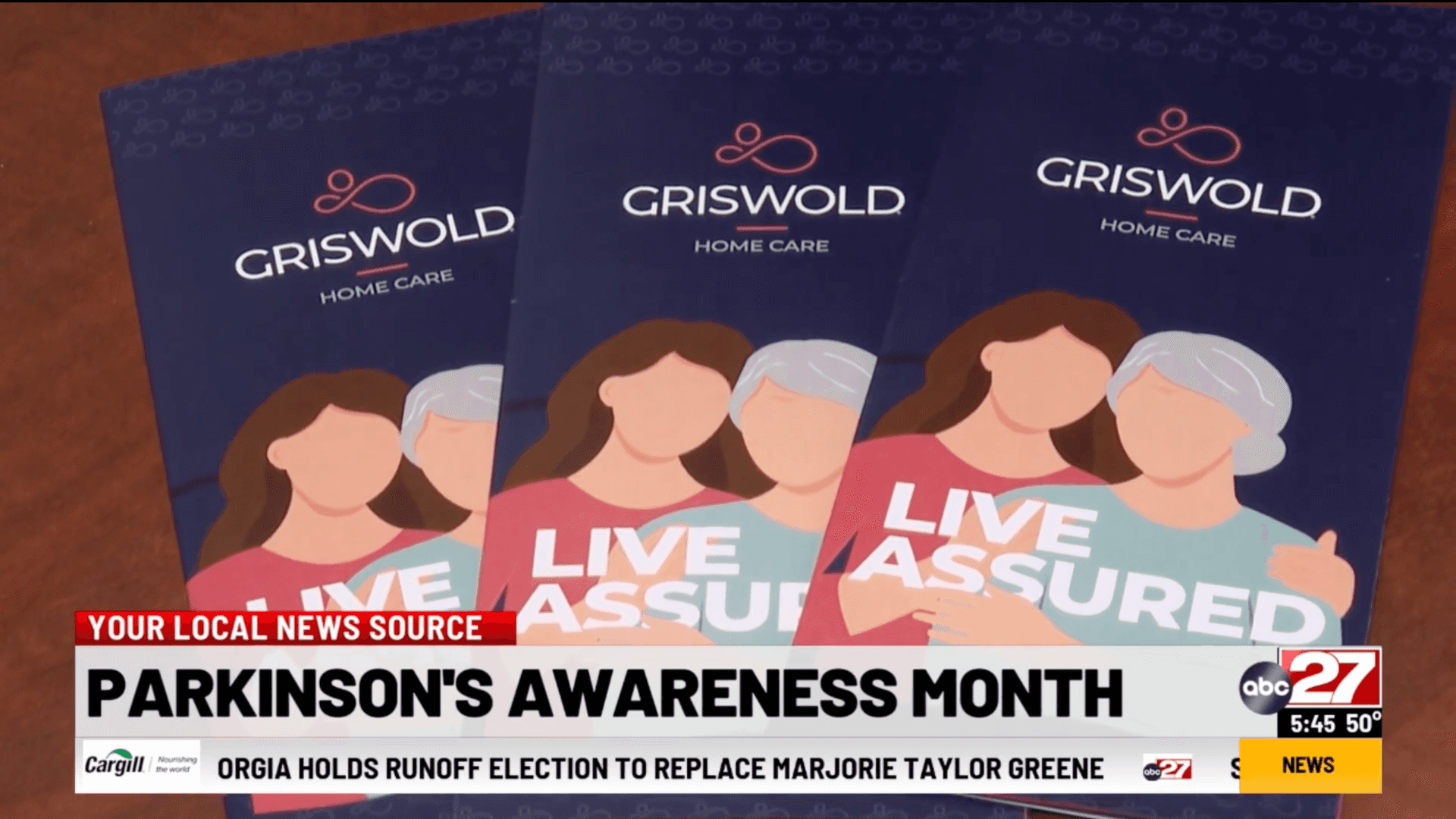 WHTM-TV: Griswold Home Care for Dauphin County, Pennsylvania, Offers Help for Parkinson’s Patients