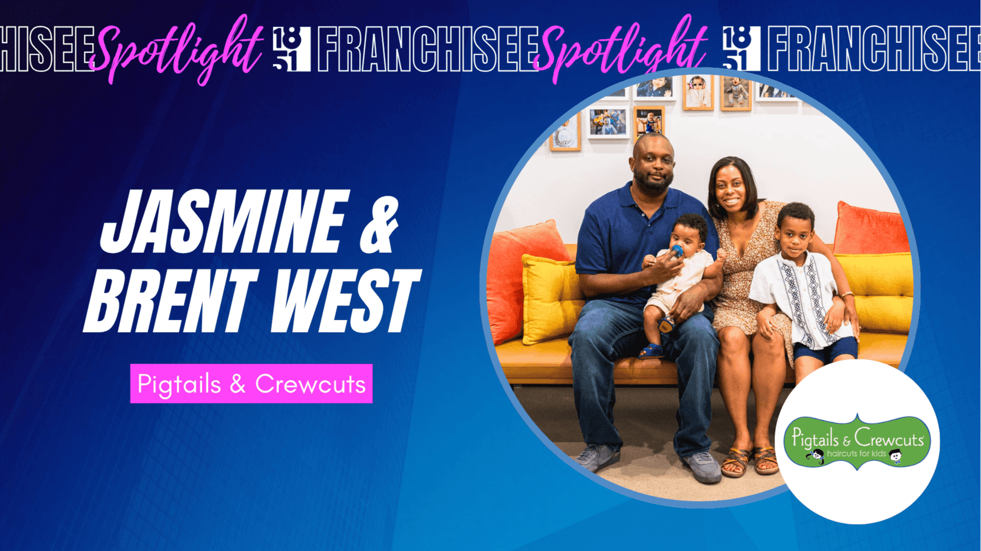 image of jasmine west and brent west owners of pigtails and crewcuts New jersey