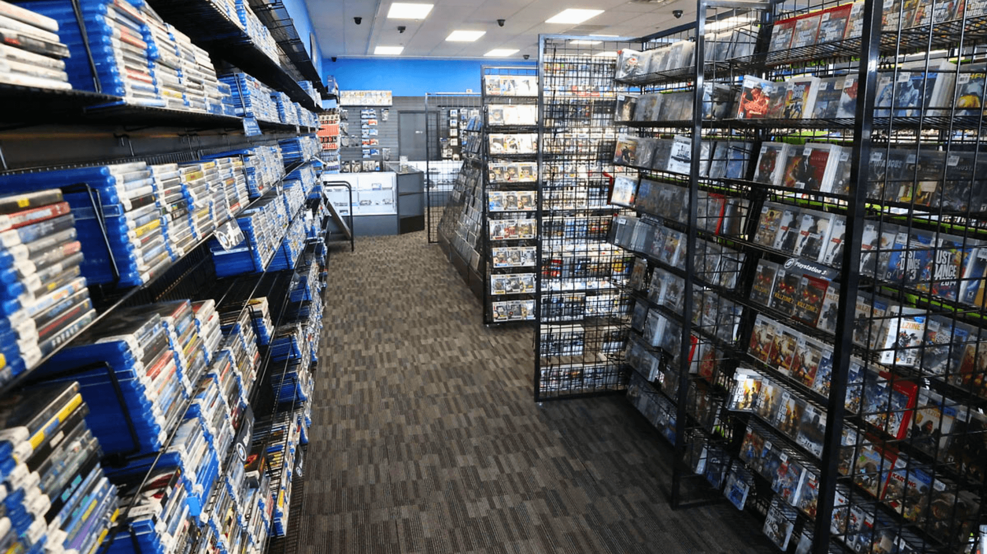 Well-Stocked Disc Replay Physical Media and Video Game Inventory