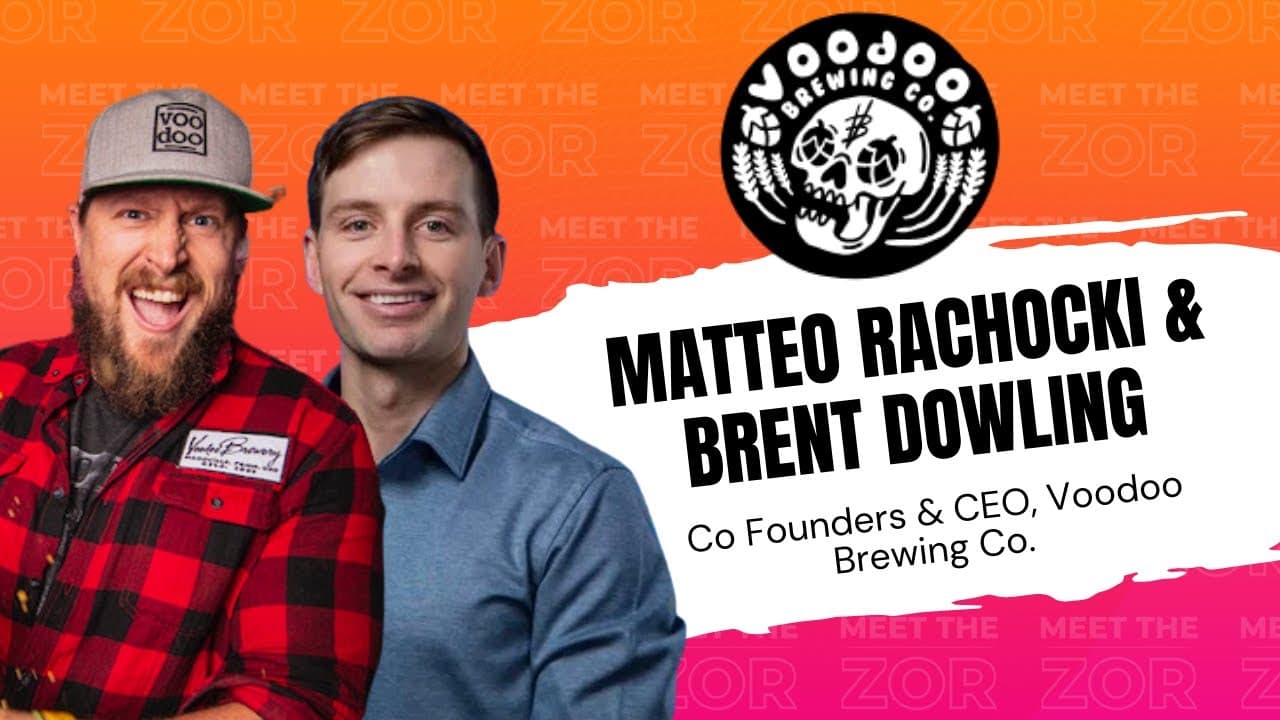 Meet Matteo Rachocki (CEO) & Brent Dowling (Co-Founder) of Voodoo Brewing Co.