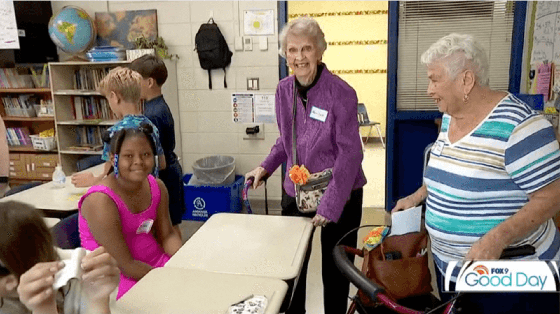 Griswold's Intergenerational Pen Pal Program Featured on Fox 9 Good Day in Minnesota