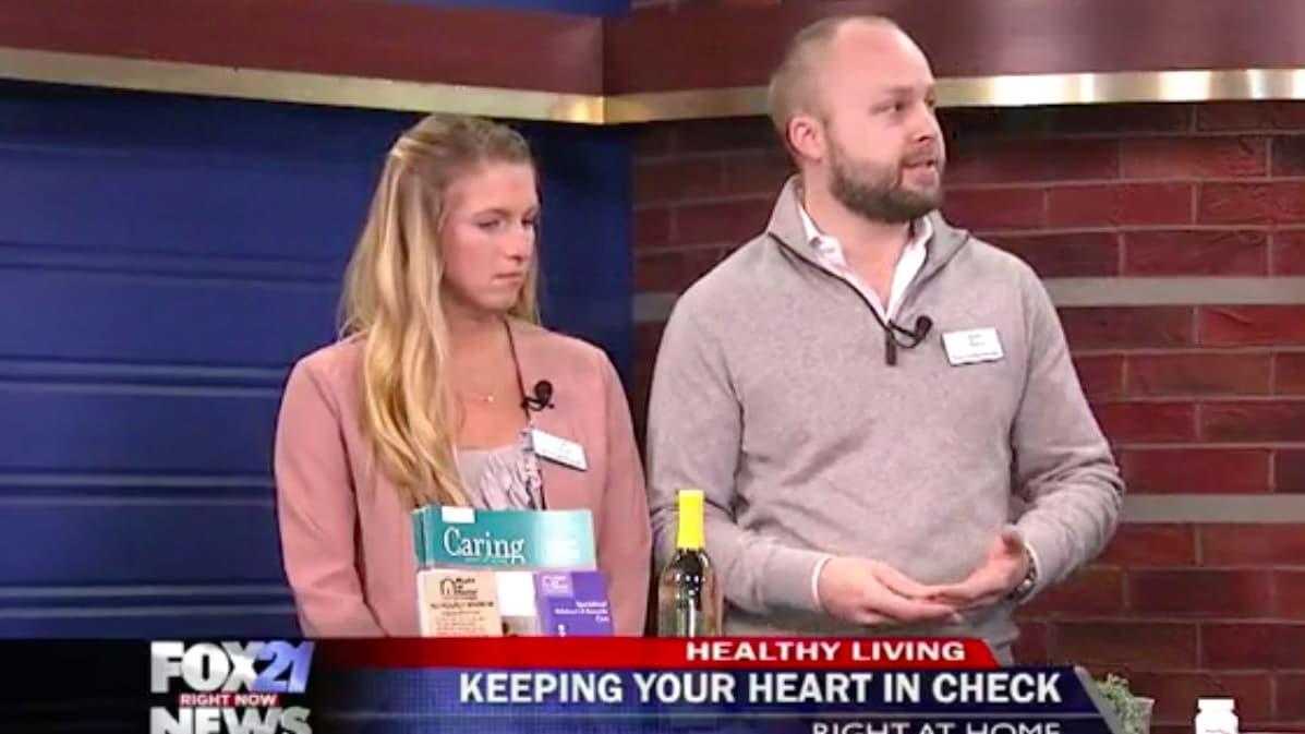 KXRM- Colorado Springs, Colorado: RIght at Home Raises Awareness for American Heart Month