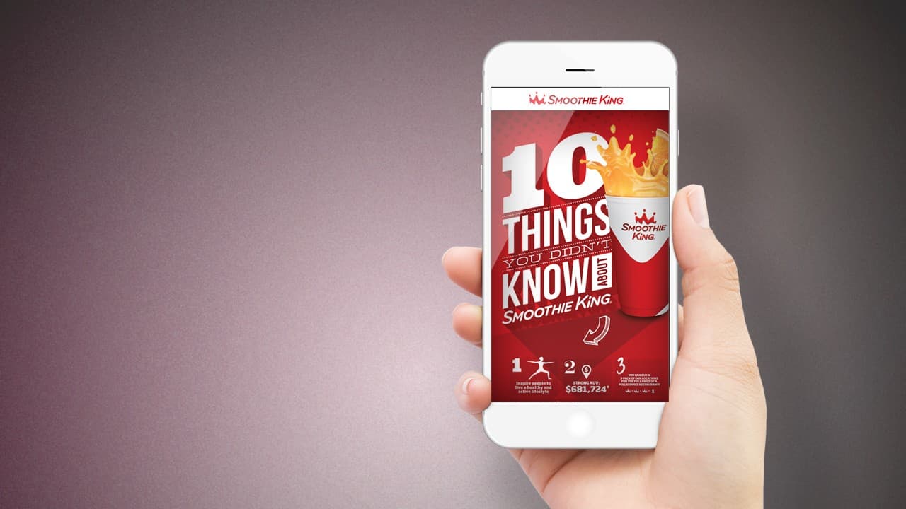 No Limit Agency Captures Franchise Development Leads for Smoothie King by Generating Enticing Email Marketing Campaigns 