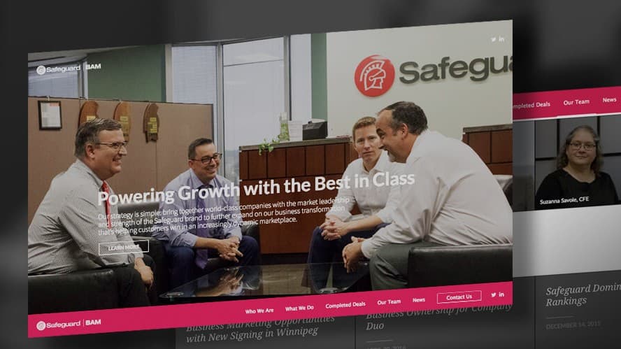 No Limit Agency Powers Safeguard’s Growth with Best in Class B-to-B Website Design
