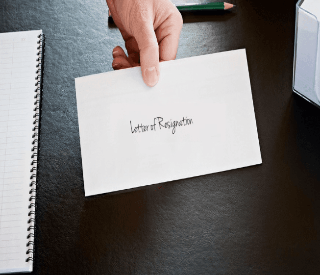 My Resignation Letter          
