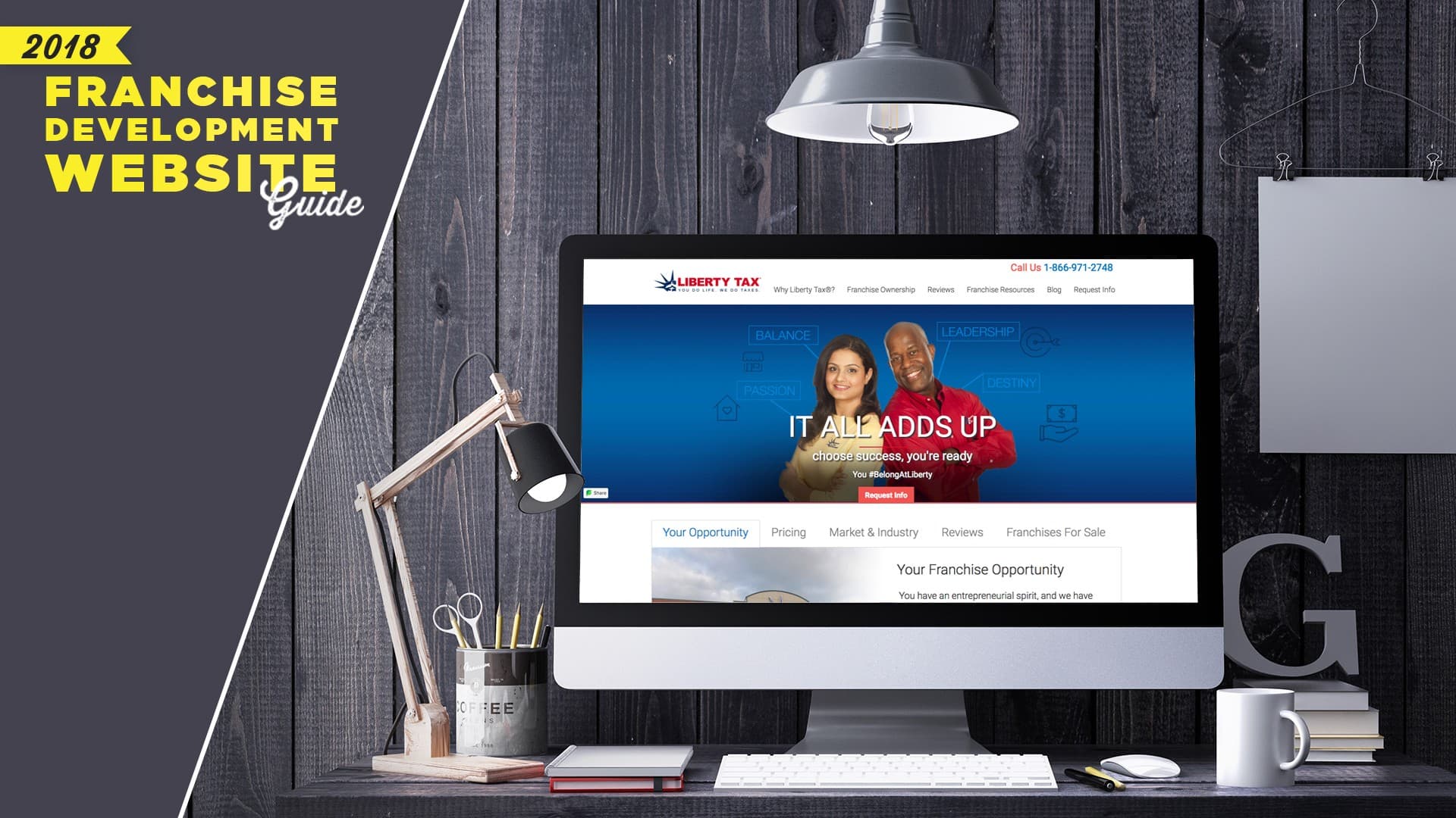 Franchise Development Website Guide: Liberty Tax Service