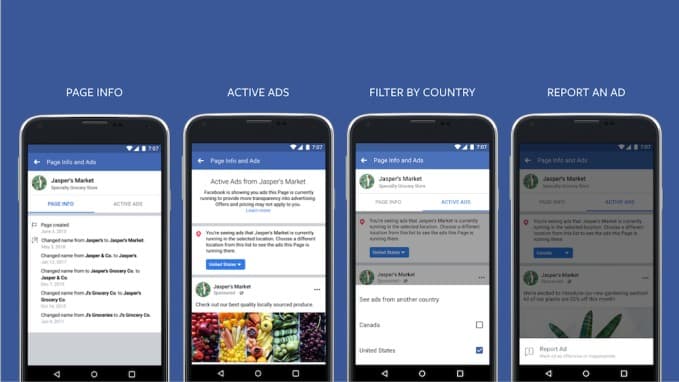 TechCrunch: Facebook will allow you to see the active ads from any Page