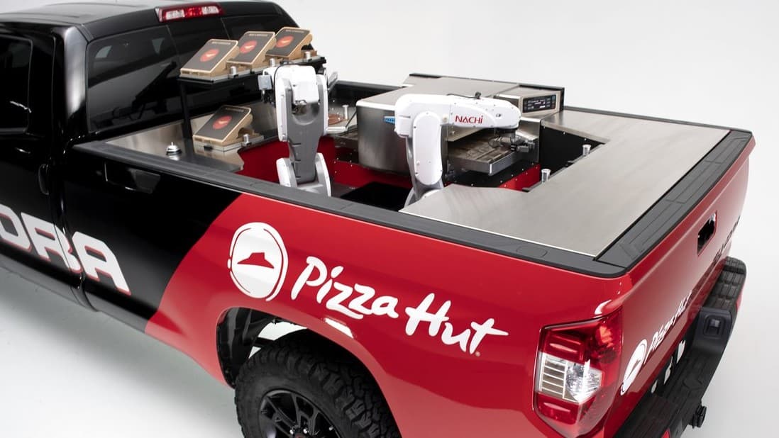 Pizza Hut Introduces Fully-Automated, Zero-Emission Mobile Kitchen