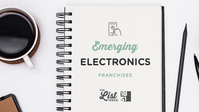 Top Emerging Electronics Franchises Under 50 Units