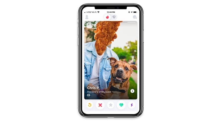 Hardee's Want You to Swipe Right on Its Tinder Profile