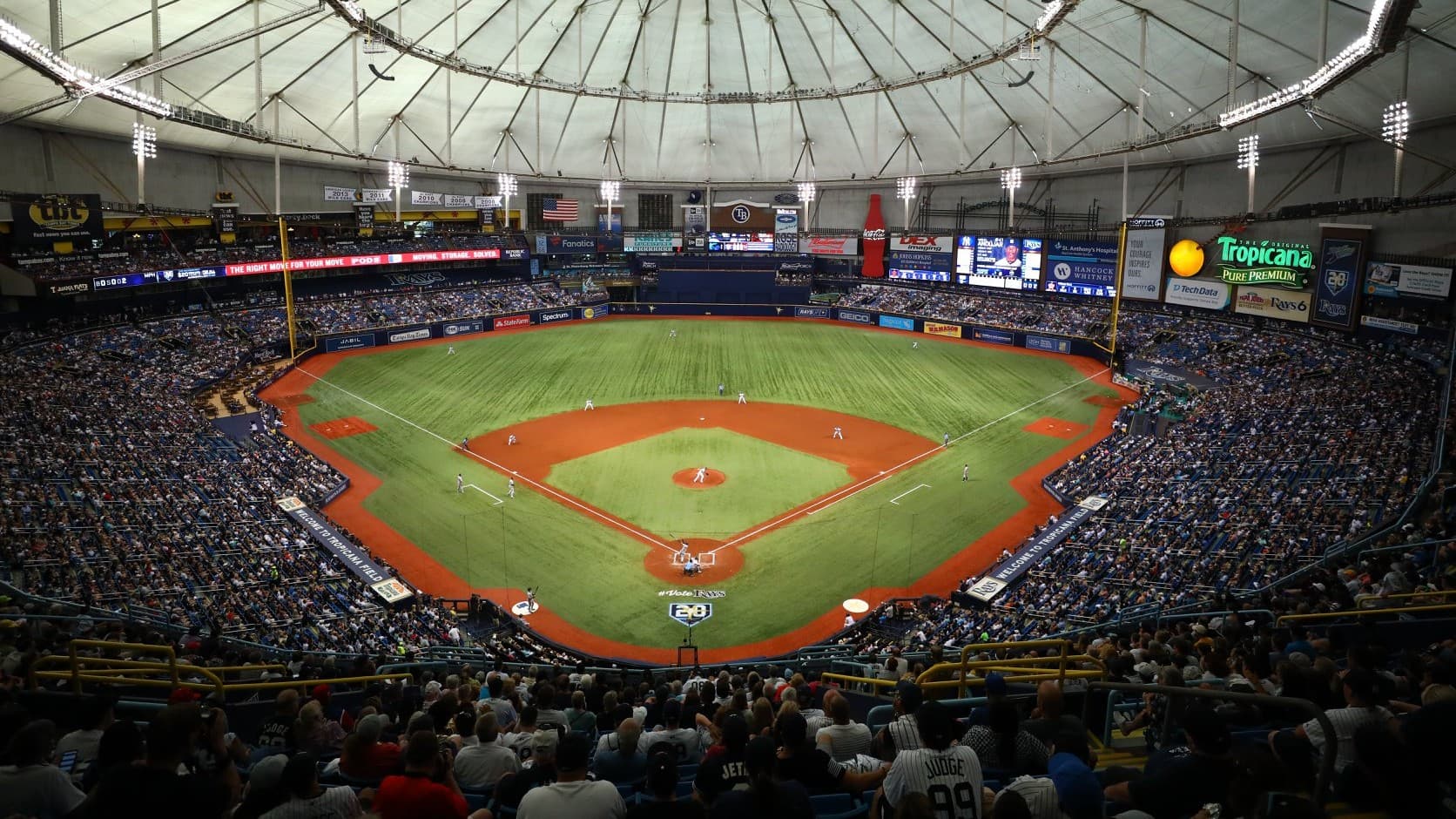 MLB’s Tropicana Field Goes Cashless
