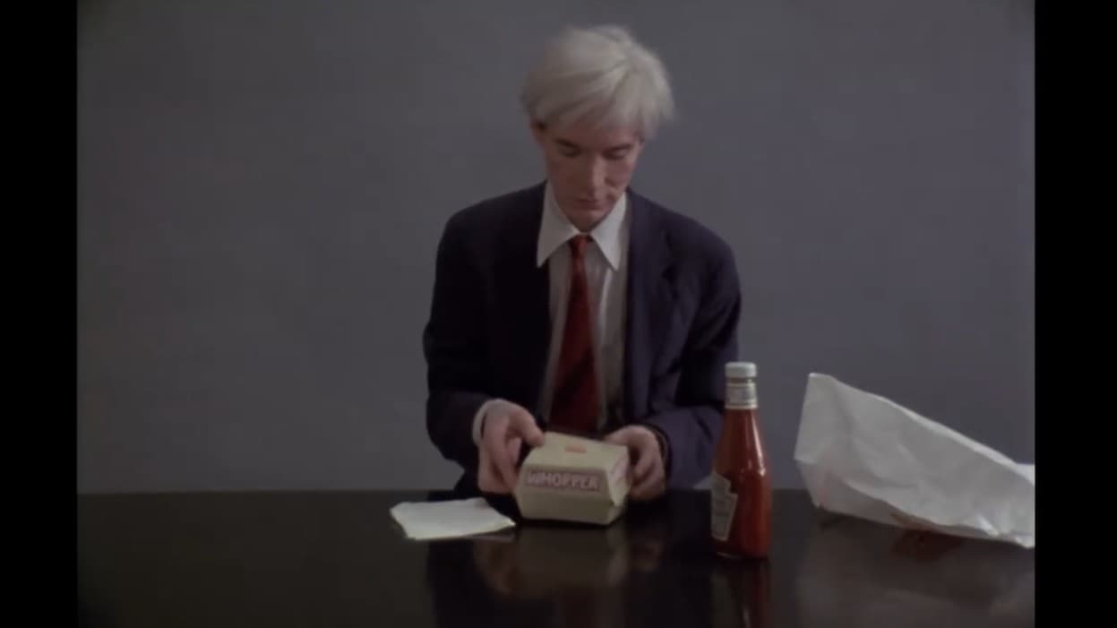 Andy Warhol Eats a Whopper in Burger King's Super Bowl Spot