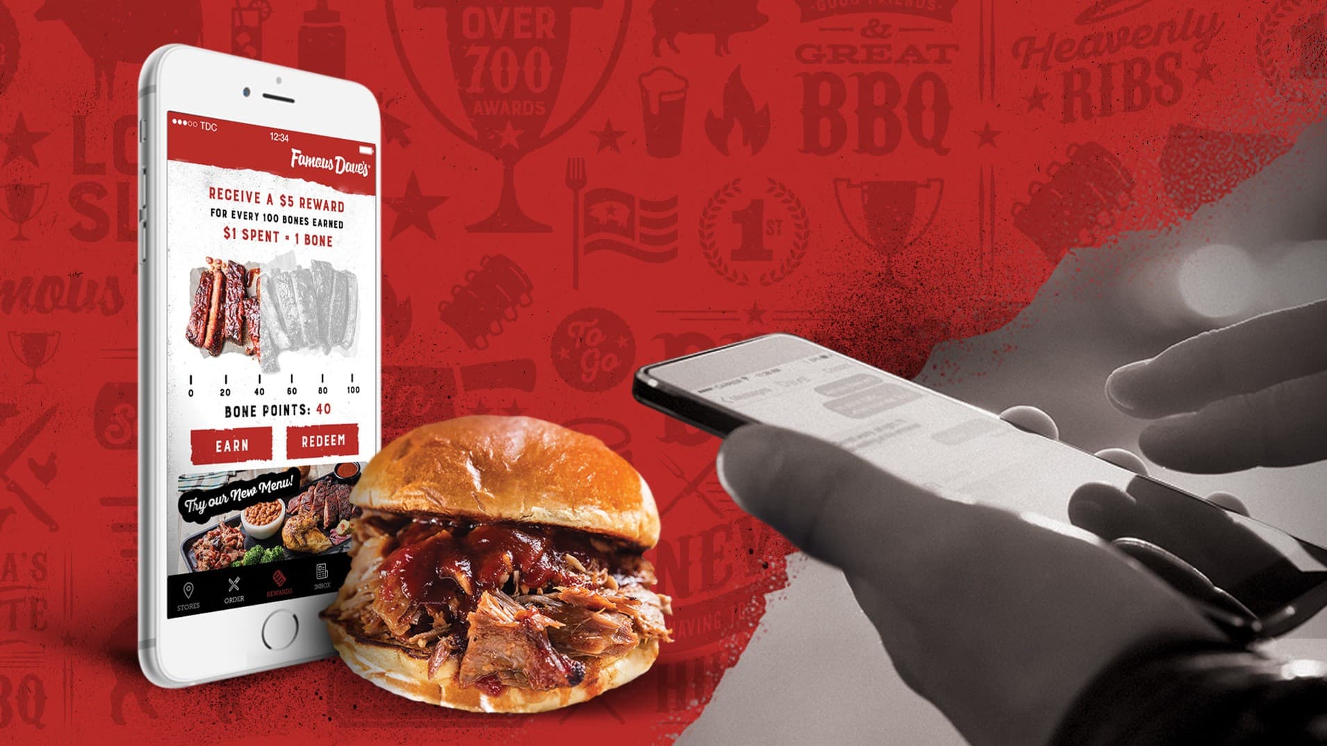 Famous Dave’s Launches New Rewards App