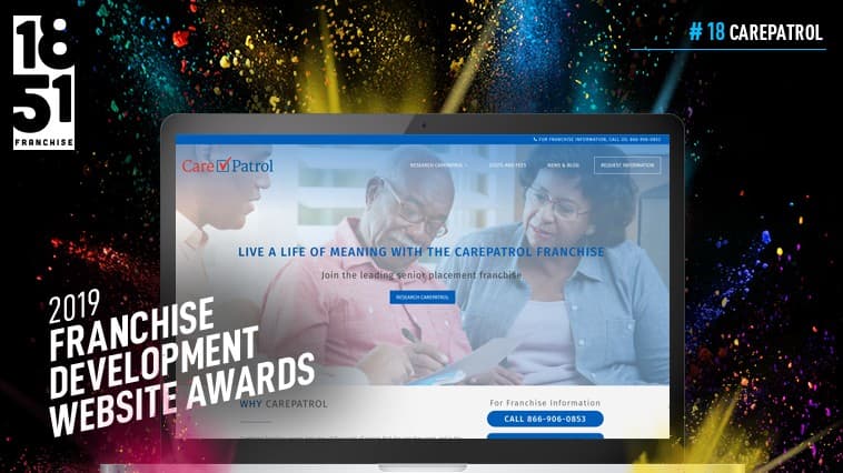 Franchise Development Website Awards: CarePatrol Lands at No. 18 in 2019 Top 20