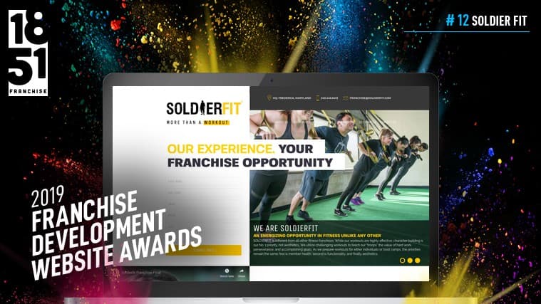 Franchise Development Website Awards: Soldierfit Comes in at No. 12 in 2019 Top 20