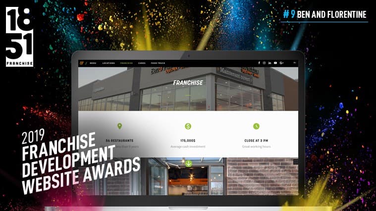 Franchise Development Website Awards: Ben and Florentine Ranks Tied at No. 9