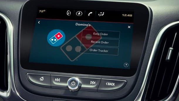 Domino's Puts the Pedal to the Medal with In-Car Restaurant Technology