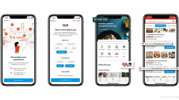 Yelp Is Getting Personal: The App Is Adding a Lifestyle Filter to Better Cater to Consumers