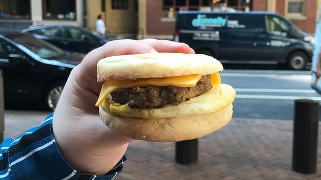 Dunkin's Beyond Meat Breakfast Sandwich Is Going National