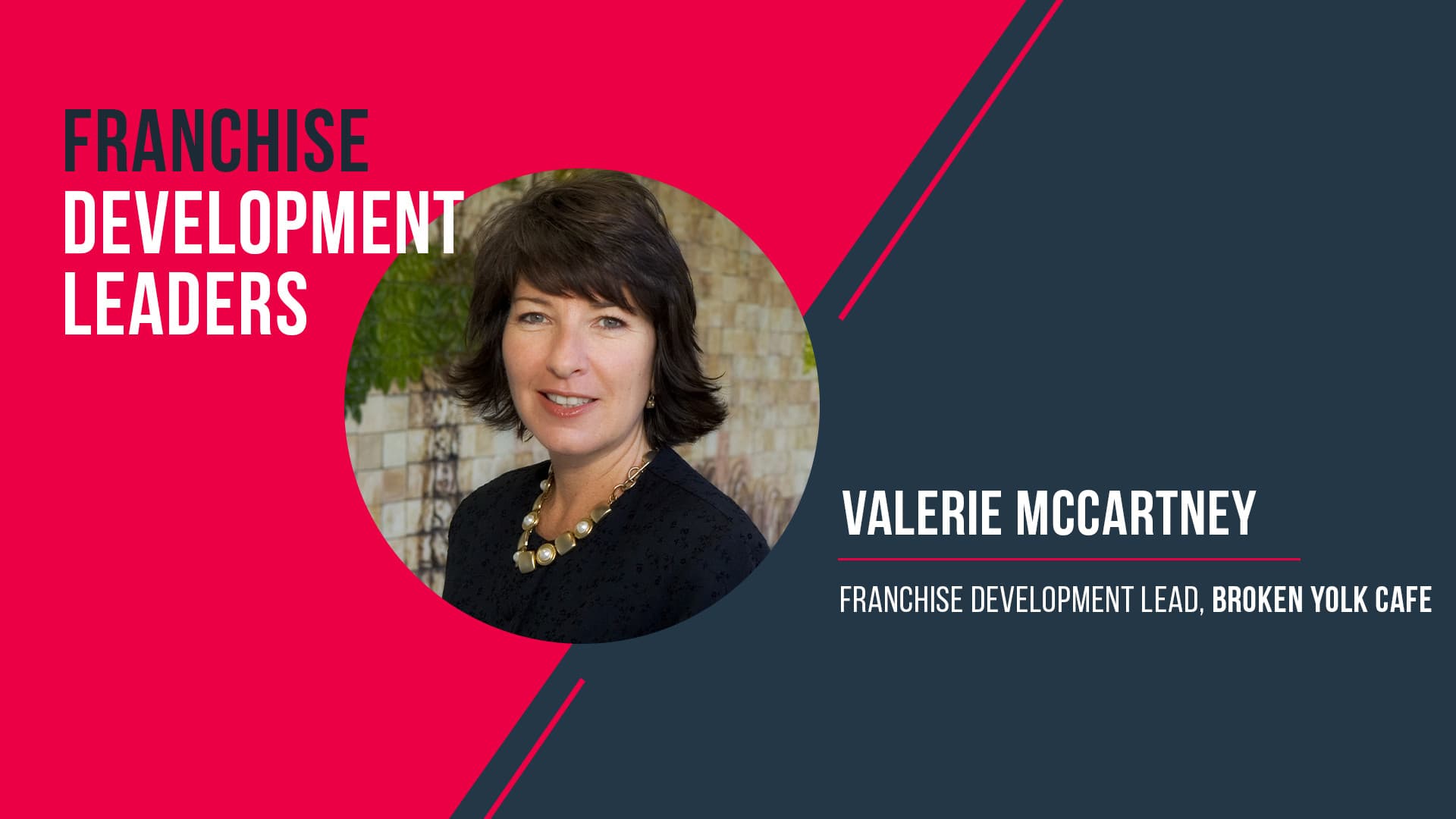 Franchise Development Leaders: Valerie McCartney of Broken Yolk Cafe