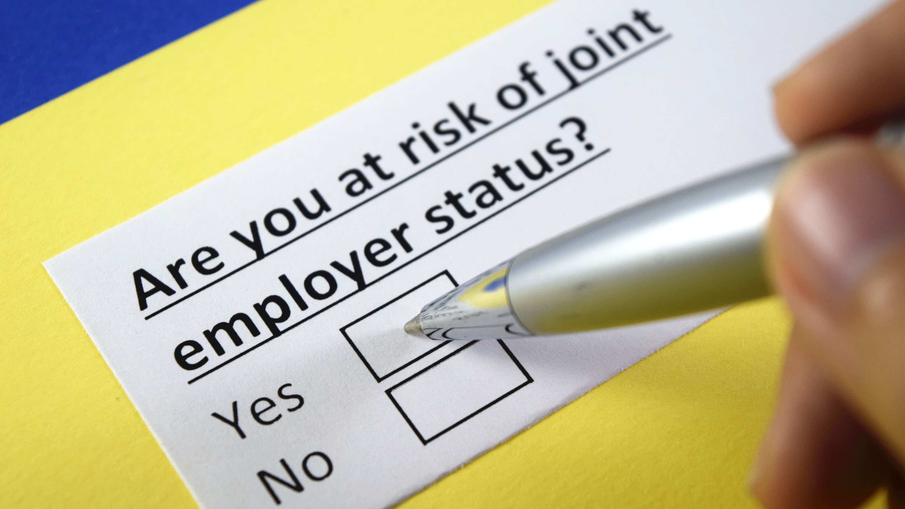 What Does it Mean To Be a ‘Joint Employer’? The U.S. Department of Labor Has New Rules