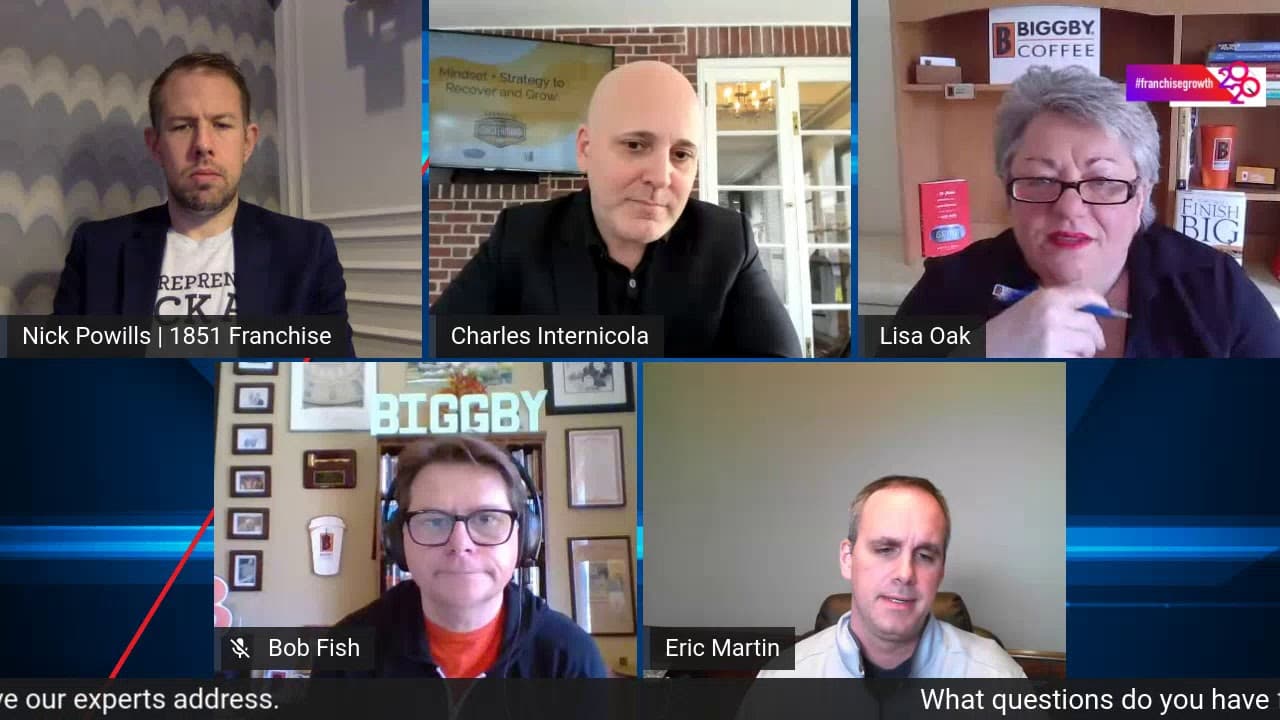 Coronavirus and Franchising: Lawn Doctor’s Eric Martin and Biggby Coffee’s Bob Fish and Lisa Oak 