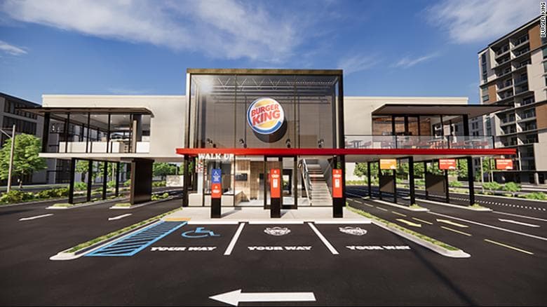 Burger King Introduces New Restaurant Model for a Post-COVID World