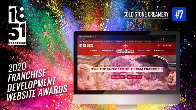 Top Franchise Development Website: Number 7 — Cold Stone Creamery