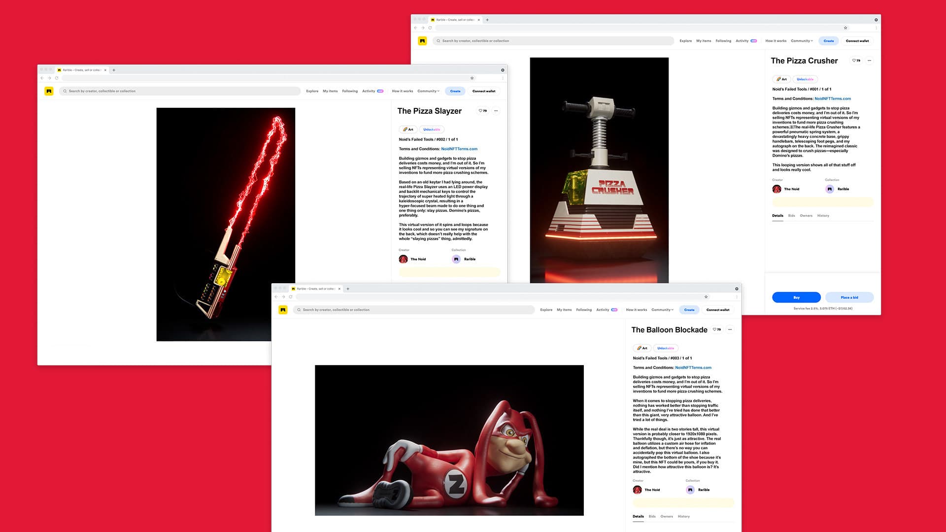 Domino’s Wants You to Embrace the Noid Through Its NFT Auction