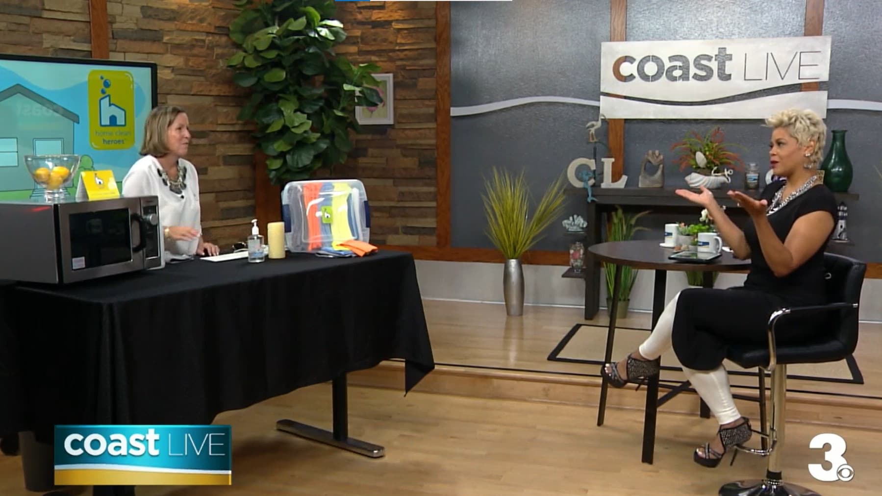 Coast Live: Home Clean Heroes Featured on Local Daytime Show for Spring Cleaning Hacks