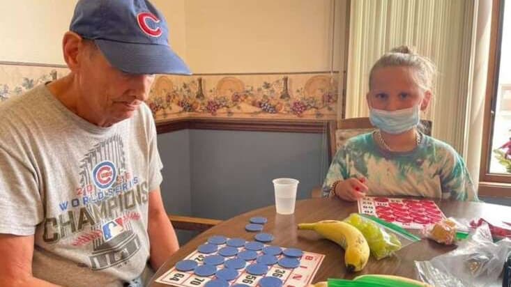 Cedar Rapids Gazette: She’s 8, He’s 72. Their Unlikely Friendship Started Because She Just Wanted to See Him Smile.