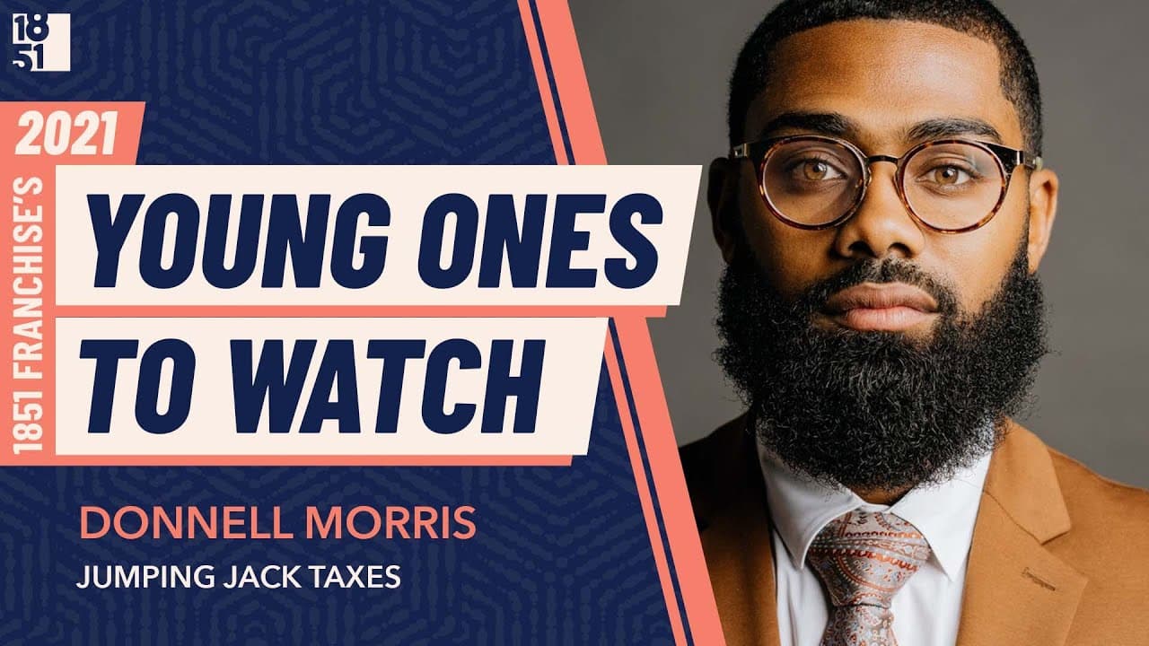 Young Ones to Watch: Donnell Morris, Founder and CEO of Jumping Jack Taxes