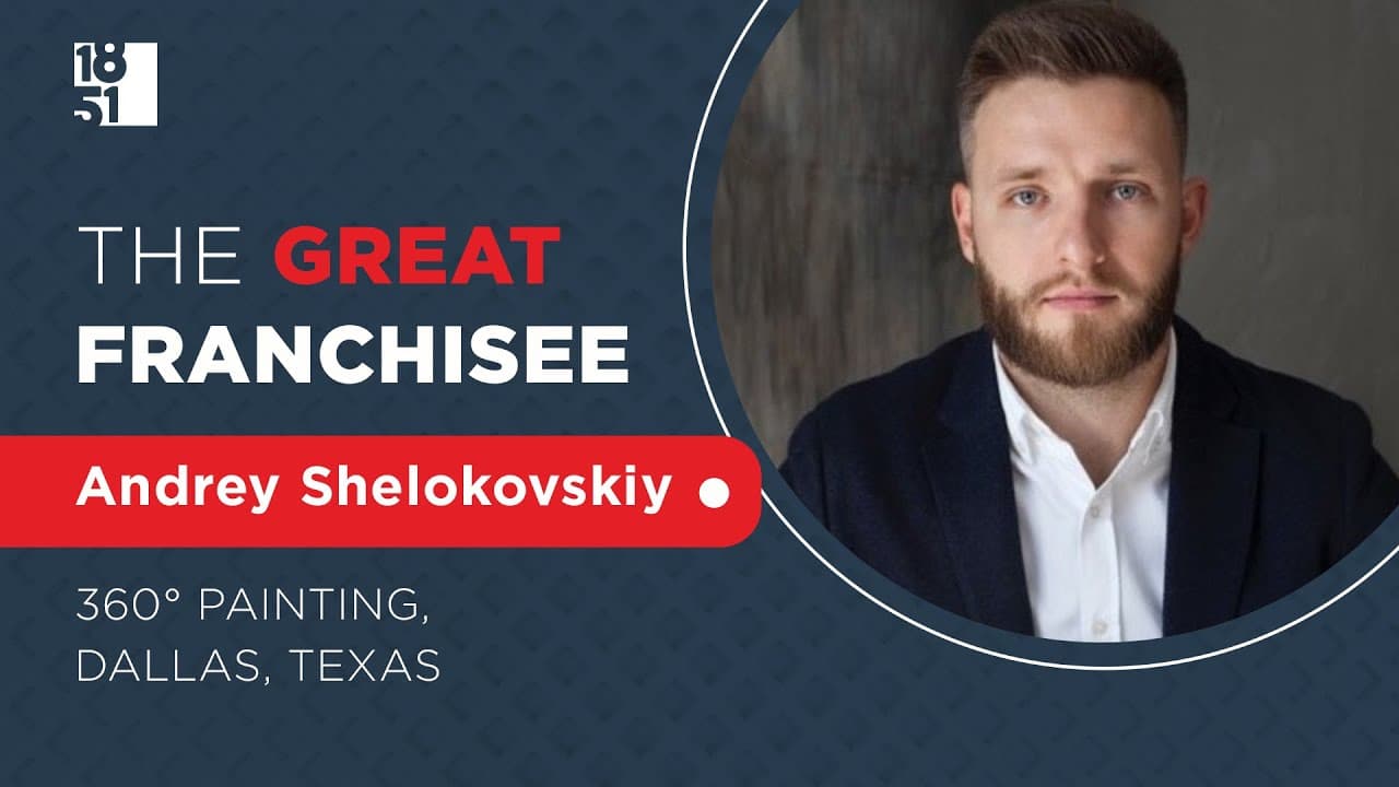 The Great Franchisee: Andrey Shelokovskiy, 360 Painting, Dallas, Texas