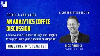 Why Franchising Doesn't Have To Be Tough to Win At: Mainland's Coffee & Analytics November Discussion