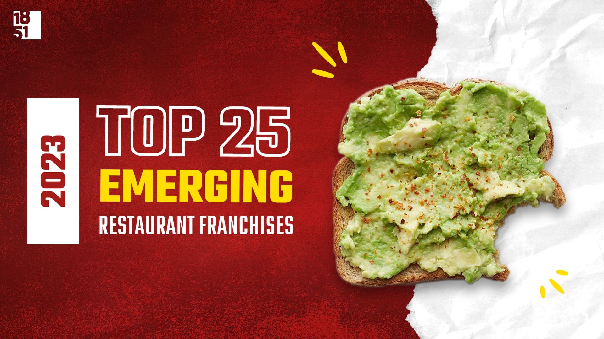 The Top 25 Emerging Restaurant Franchises for 2023