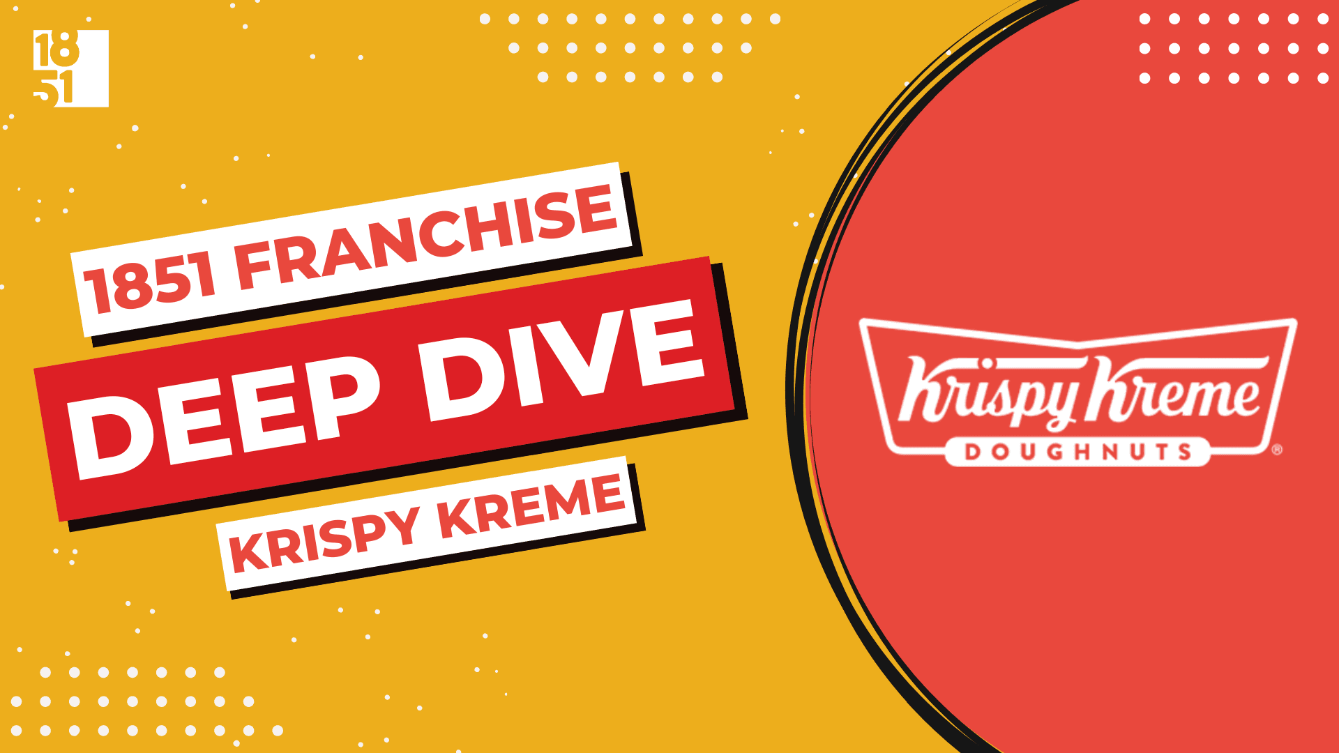Franchise Deep Dive: Krispy Kreme Franchise Costs, Fees, Profit and Data