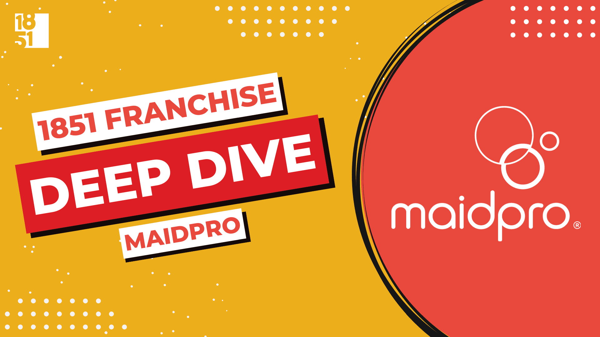 Franchise Deep Dive: MaidPro Franchise Costs, Fees, Profit and Data