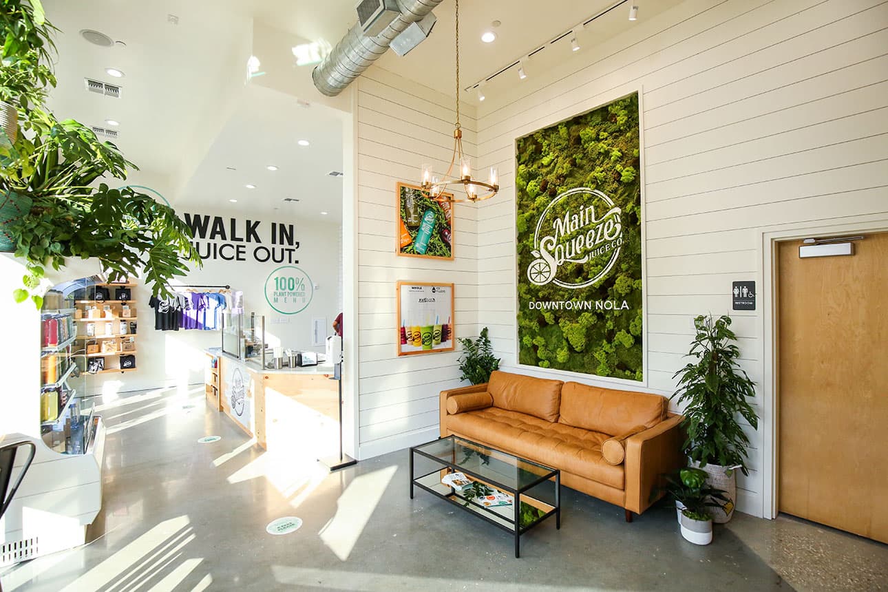 Main Squeeze Juice Co. is the Only Large Scale Franchise Offering Fresh, Cold-Pressed Juice, Giving Guests Access to Premium Quality Ingredients to Fuel their Lives While Inspiring Personal Transformations