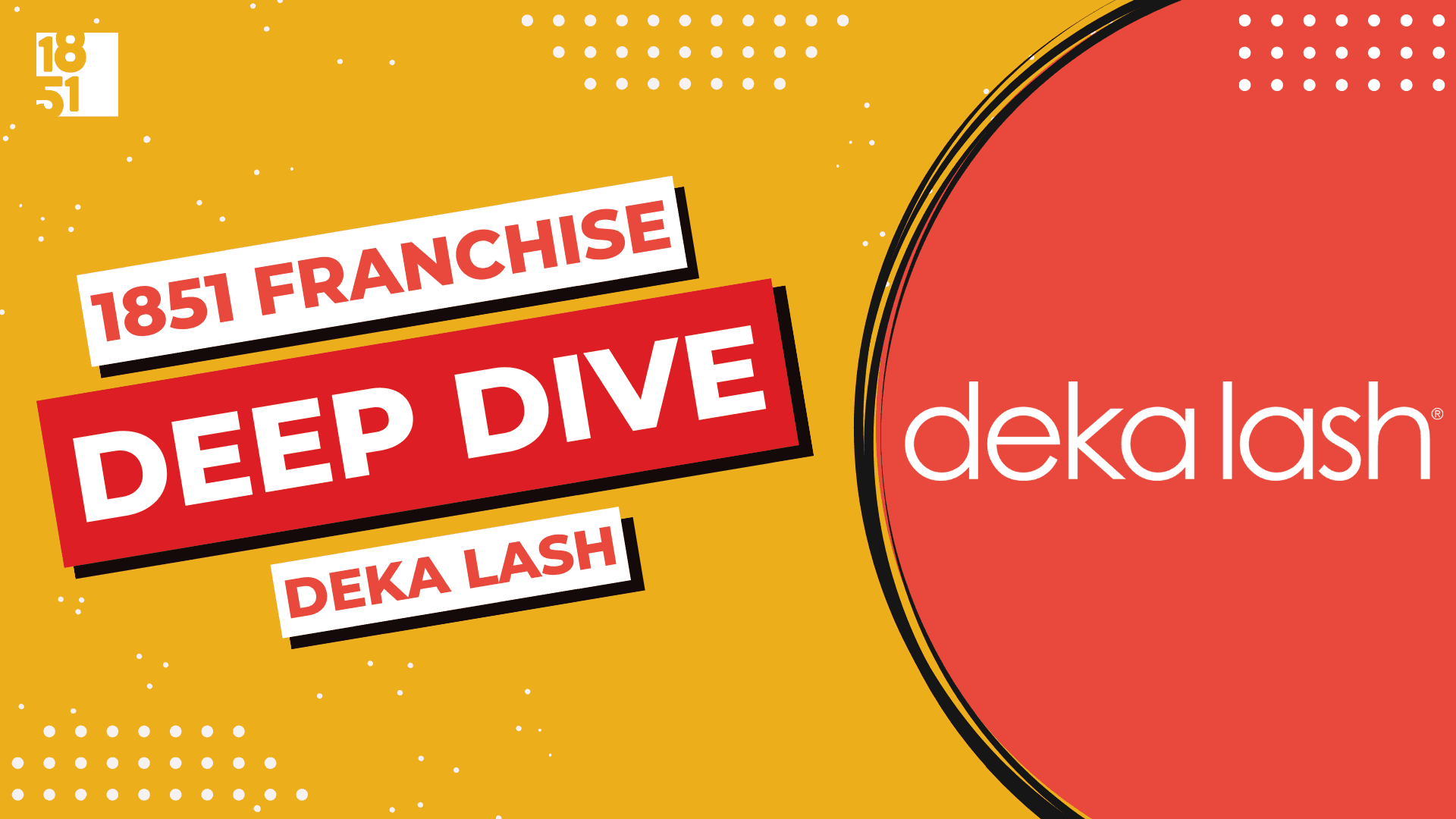 Franchise Deep Dive: Deka Lash Costs, Fees, Profit and Data