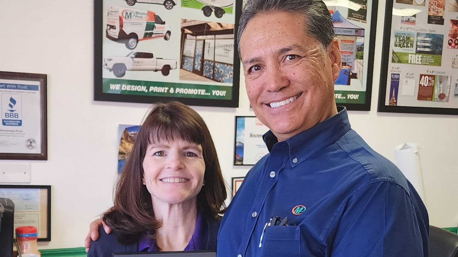 Colorado Springs Couple Drives Significant Growth as Minuteman Press Franchisees, Increasing Sales by Nearly 400%