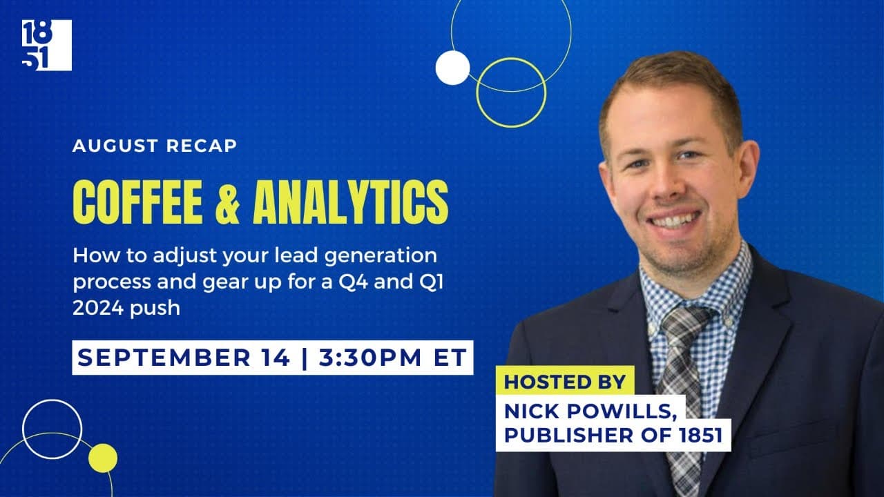 Coffee and Analytics: How to Adjust Your Franchise Lead Generation Process for the Rest of the Year
