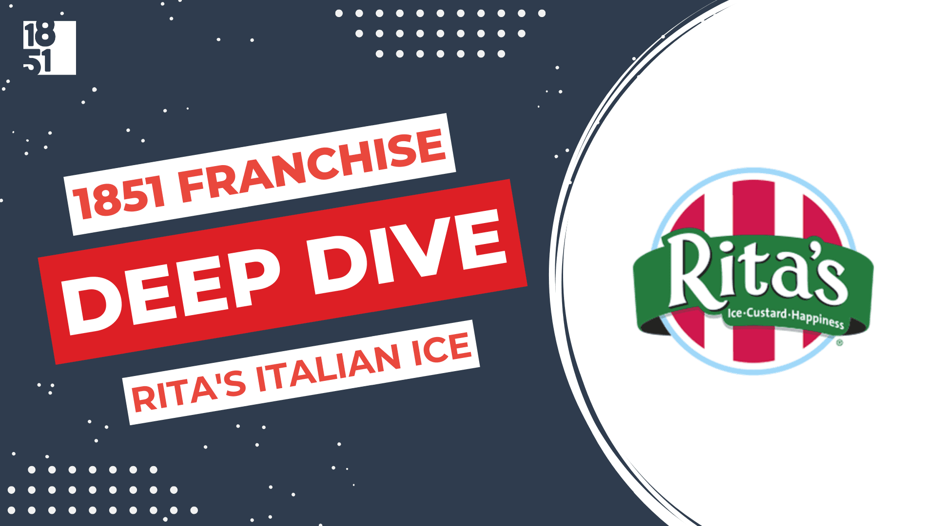 Franchise Deep Dive: Rita's Italian Ice Franchise Costs, Fees, Profit and Data