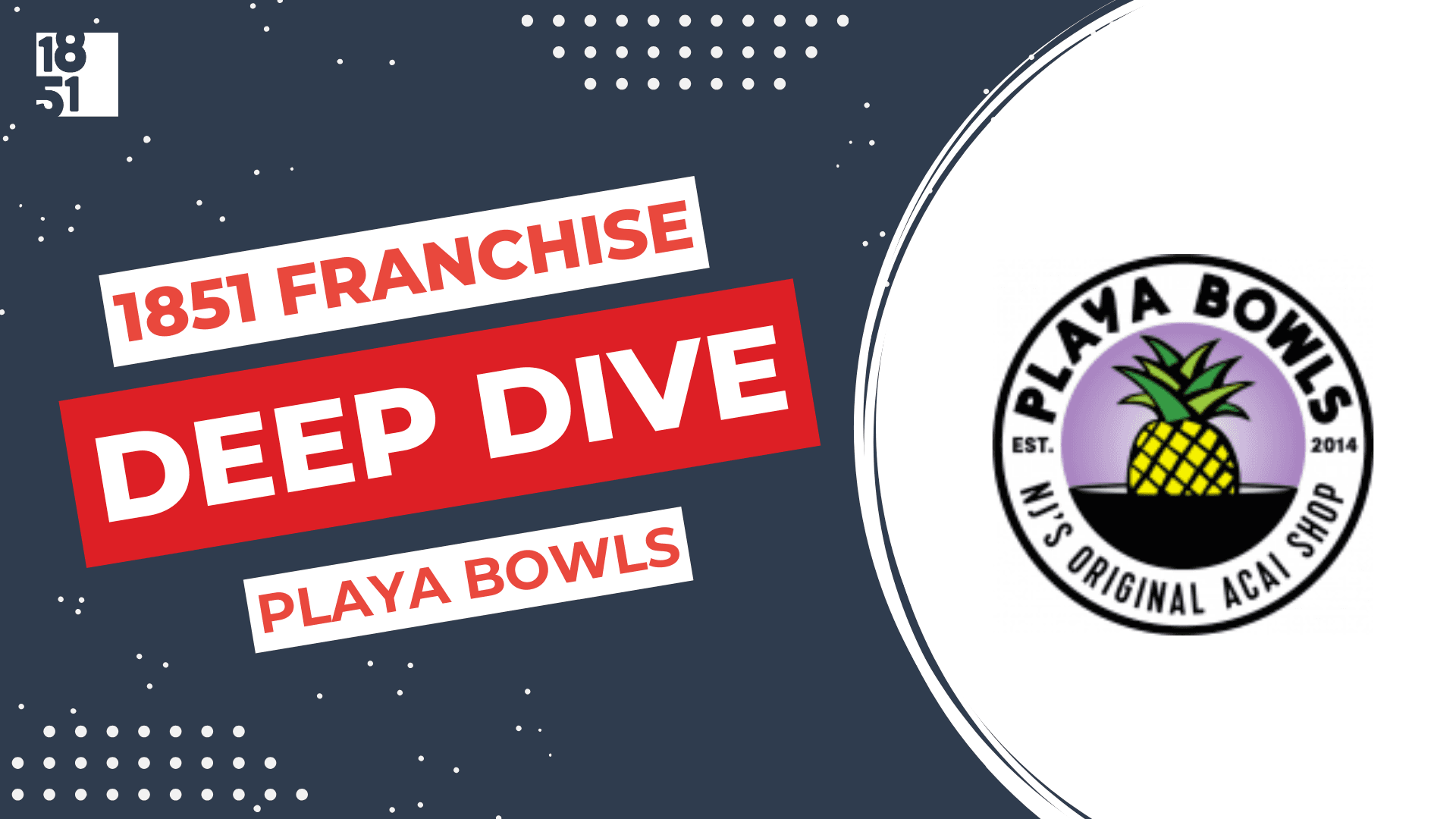 Franchise Deep Dive: Playa Bowls Franchise Costs, Fees, Profit and Data
