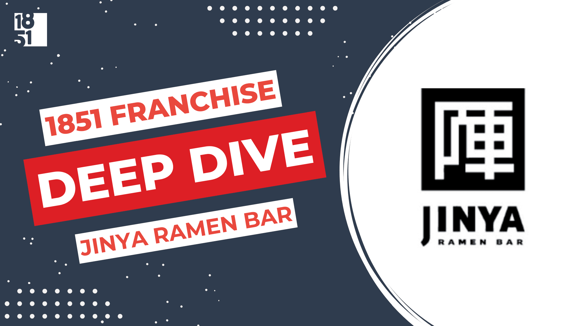 Franchise Deep Dive: JINYA Ramen Bar Franchise Costs, Fees, Profit and Data