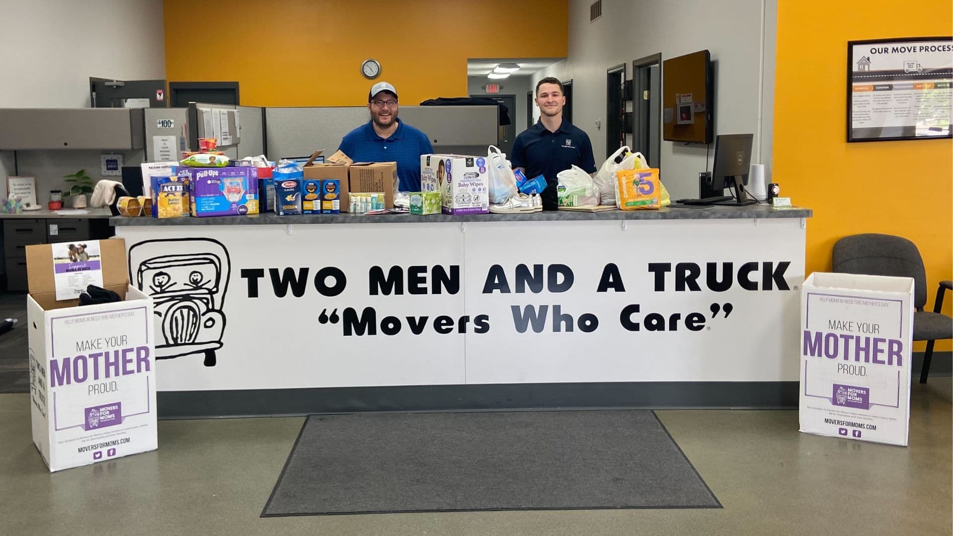 TWO MEN AND A TRUCK® Celebrates 17 Years of Movers for Moms®, Aiming for Record-Breaking Donations in 2024