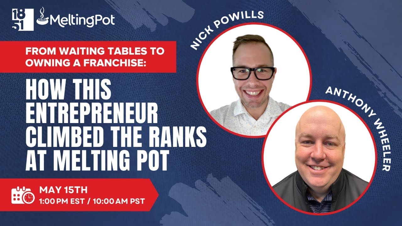 How This Melting Pot Franchisee Grew From Waiting Tables To Owning and Leading One of the Top-Performing Locations in the System