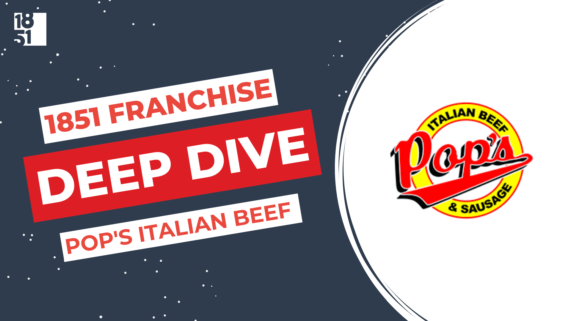 Franchise Deep Dive: Pop’s Italian Beef & Sausage Franchise Costs, Fees, Profit and Data