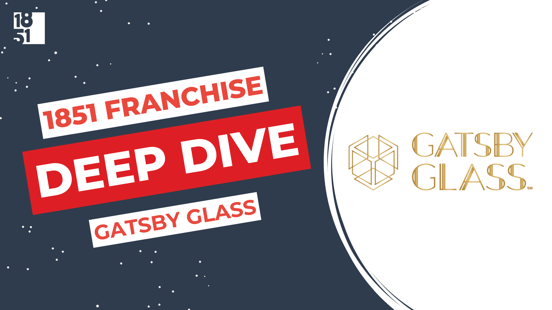 Franchise Deep Dive: Gatsby Glass Franchise Costs, Fees, Profit and Data