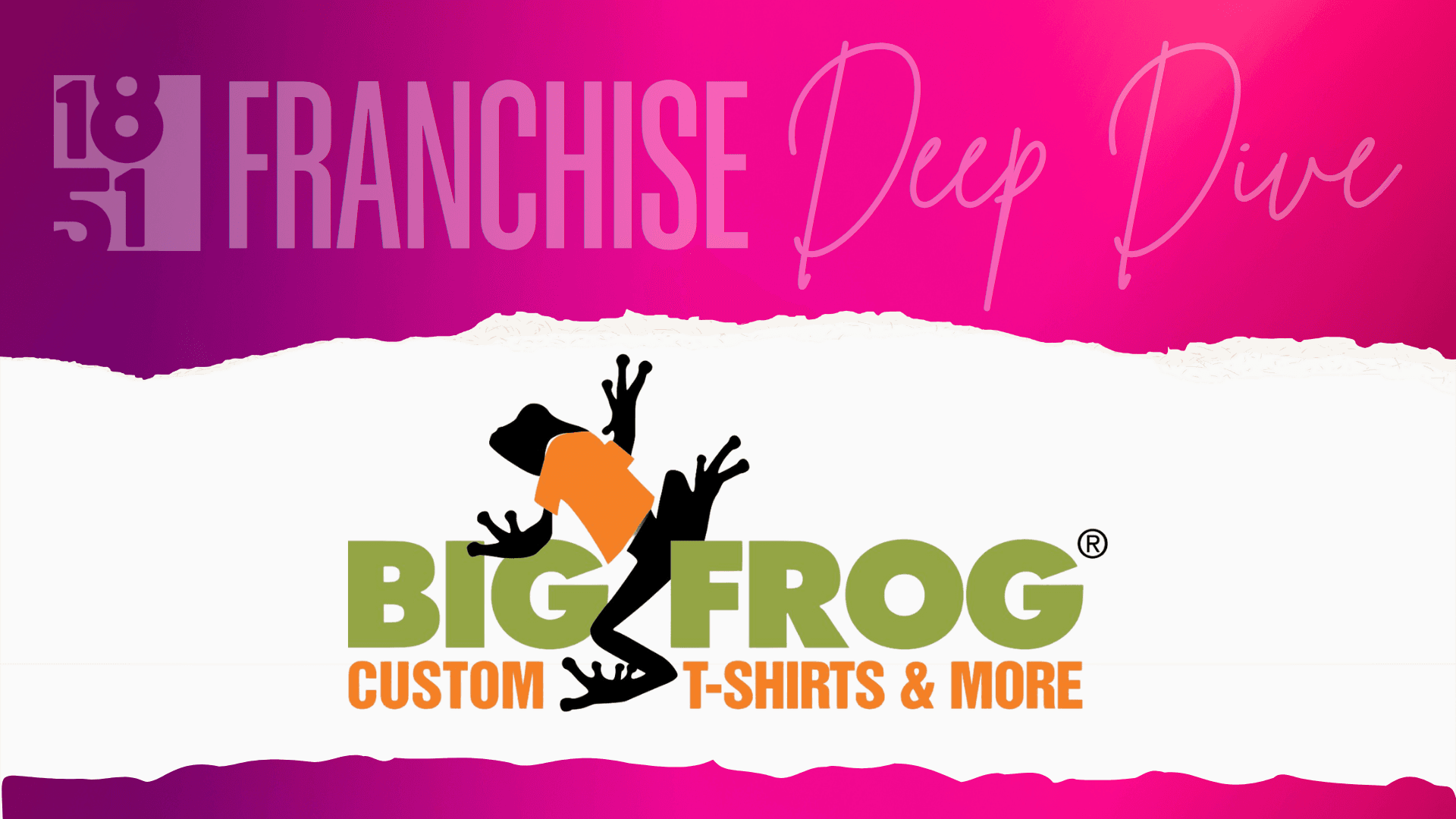 Big Frog Franchise Costs, Fees, Profit and Data for 2026